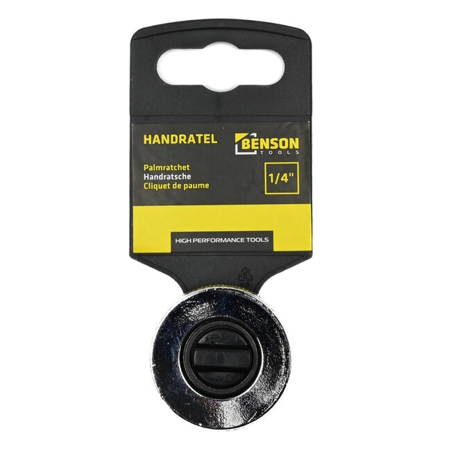 Benson Handratel - Omkeerbaar - Compact - Voor Auto's en Motoren