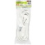 Benson Verlengsnoer - 1-voudig - Randaarde - Schakelaar - 5 meter - Wit
