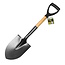 Benson Stevige tuinschep - 70 cm - hamerslag staal - houten steel - ergonomische grip