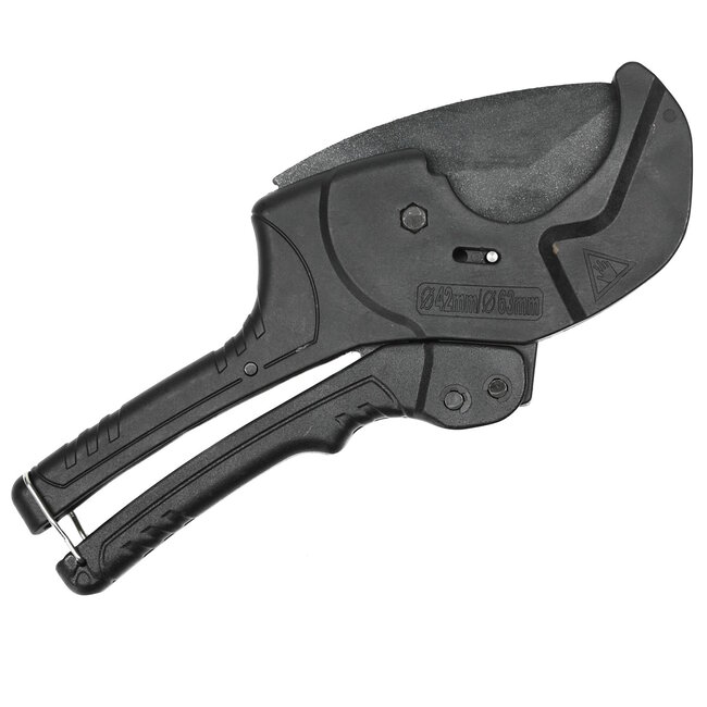 Hofftech Pijpensnijder - Geschikt voor PVC, PP, PU en PE - 0 t/m 63 mm - SK5 messen - HRC 55