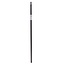 Benson Stalen steel met schroefdraad - 120 cm - zwart - stevig en betrouwbaar
