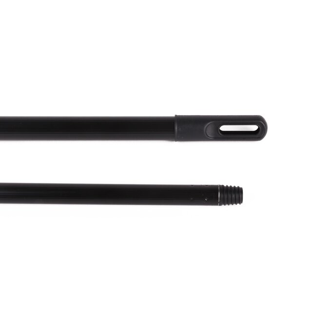 Benson Zachte bezem met 130 cm steel - zwart - stijlvol en efficiënt