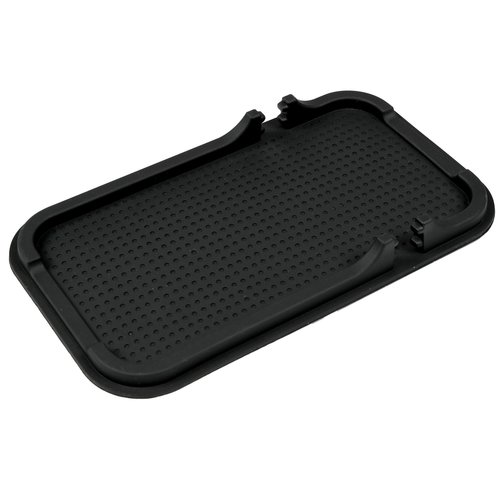 Benson Anti-slip Mat & Handige Telefoonhouder - 84 x 161 mm - Zwart Benson Anti-slip Mat & Handige Telefoonhouder - 84 x 161 mm - Zwart