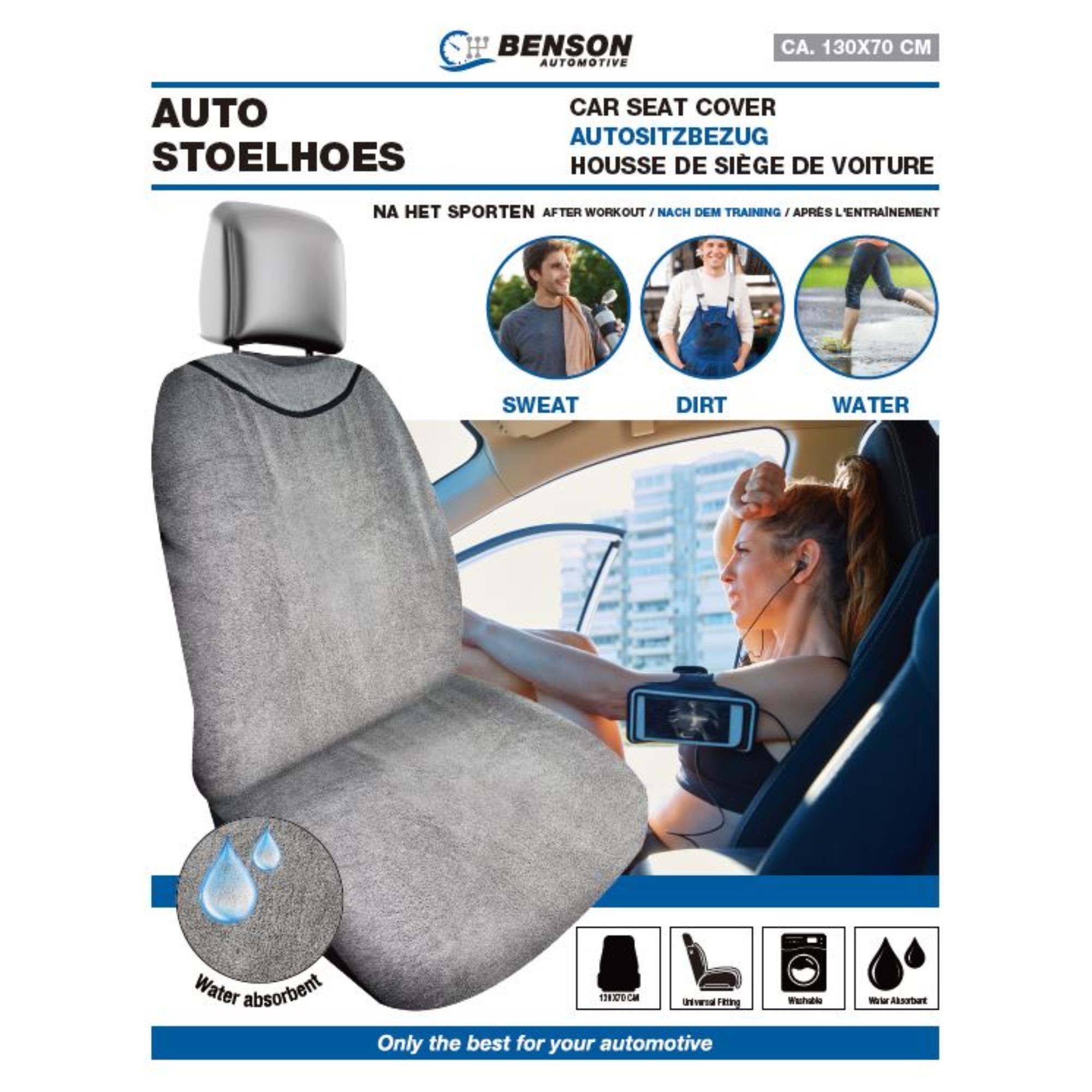 Zegenen Persoon belast met sportgame Feodaal Benson Auto stoelhoes na het sporten - 2Cheap