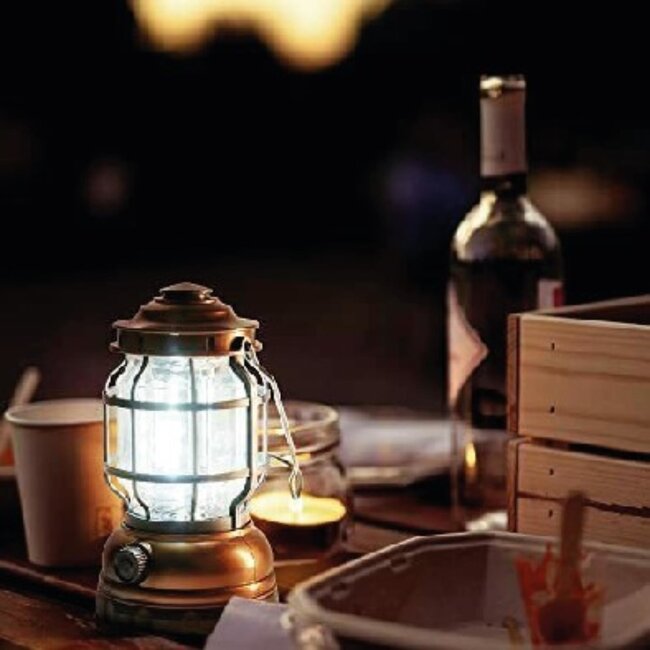 Benson Dimbare campinglamp - compact en duurzaam - Ø 102 x 180 mm - mix