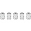 Benson Ventieldoppen set - Hoogwaardig aluminium - Universeel - 5 stuks