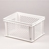 Lastpak Fietskrat Kunststof Wit - L40 x B30 x H22 cm Lastpak Fietskrat Kunststof Wit - L40 x B30 x H22 cm