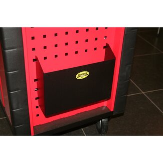 Benson Grote opbergbak voor gereedschapswagen - rood - 27 x 20 x 7 cm - stevige materialen