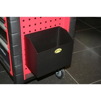 Benson Prullenbak voor gereedschapswagen - duurzaam - 7 liter - eenvoudig te bevestigen Benson Prullenbak voor gereedschapswagen - duurzaam - 7 liter - eenvoudig te bevestigen