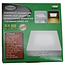 Hofftech Vierkante LED plafondlamp - warm wit licht - 22 x 22 cm - 18W - 1350 lumen