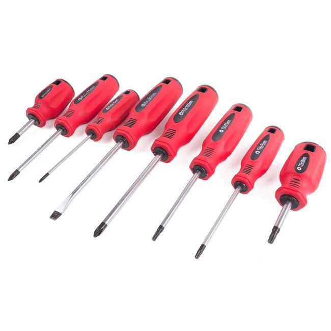 Benson Schroevendraaier Set - Profi - Ergonomisch - 8 Delig - Diverse Maten - Duurzaam