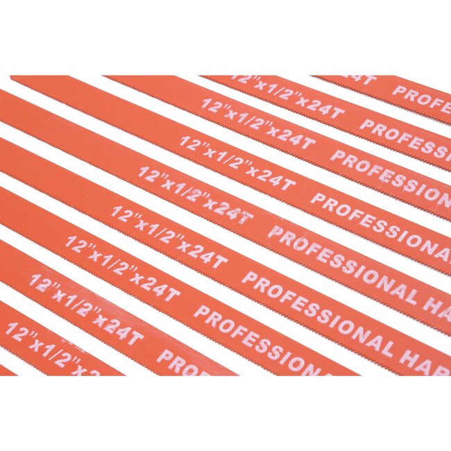 Benson IJzerzaagbladen - 300 mm - Verharde tanden - Gehard staal - 10 stuks