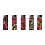 Prof Compacte wegwerpaansteker - Peppers design - 50 stuks - 8 x 2.4 x 1.2 cm