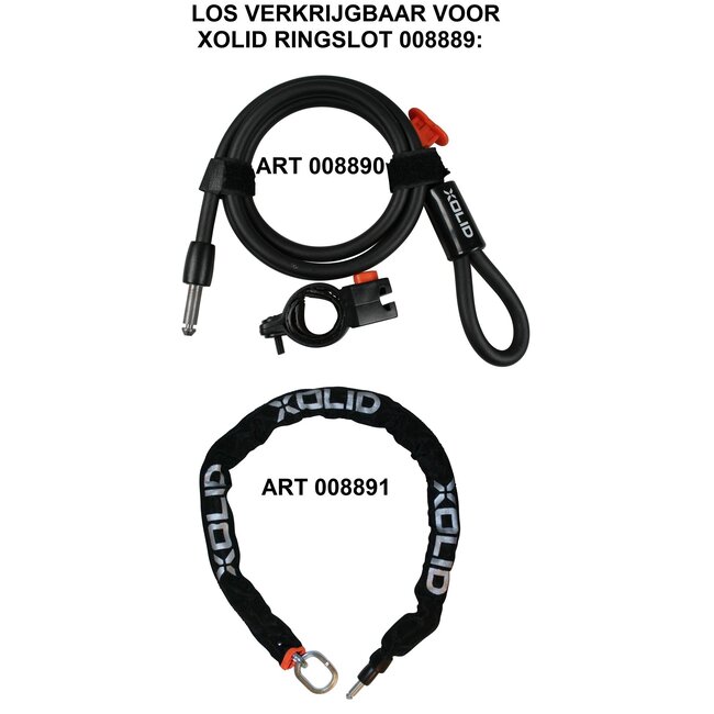 Xolid Ringslot - maximale beveiliging - stijlvolle uitstraling - uitbreidbaar