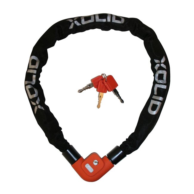 Xolid Kettingslot - 8 mm dikte - 100 cm lengte - met LED-sleutel