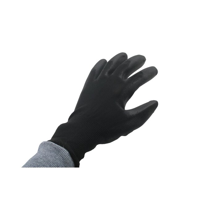 Benson Werkhandschoenen - PU Flex Nylon - Extra Grip - Maat 9 - Zwart