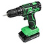 Hofftech Accu boormachine - LED-lamp - batterij-indicator - 20V - 1.3 Ah