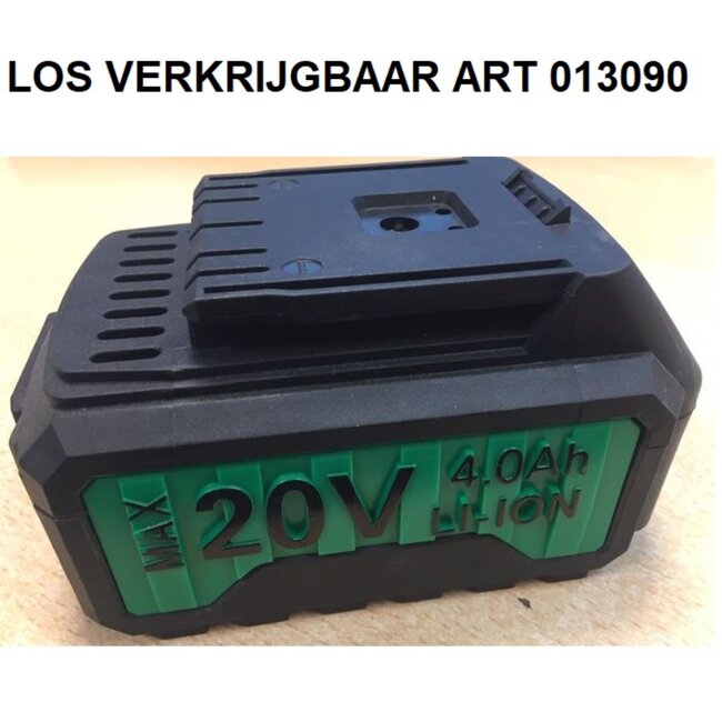 Hofftech Elektrische accukettingzaag - lichtgewicht - snelspansysteem - 250 mm zaaglengte - groen