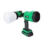 Hofftech Verfspuit op accu - 20V - 2000mAh - 800 ml tank - Inclusief accessoires