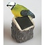 Benson Fluitende vogel LED lamp - solar - met bewegingssensor - 9 cm