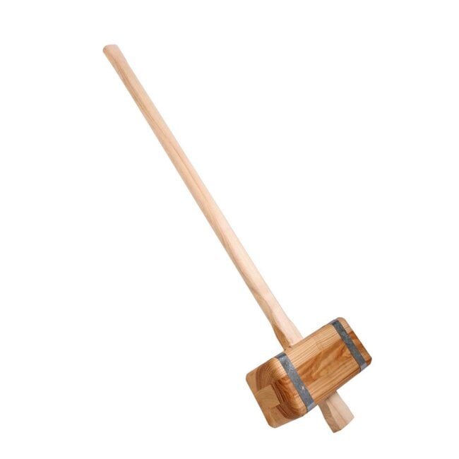 Talen Tools Vierkante Tuinhamer - 90 cm Steel - 350x150 mm