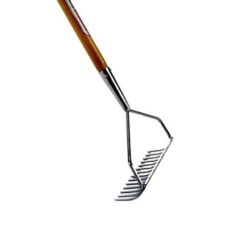 Talen Tools Verzinkte Beugelhark - 16 Tands - 160 cm Essenhouten Steel