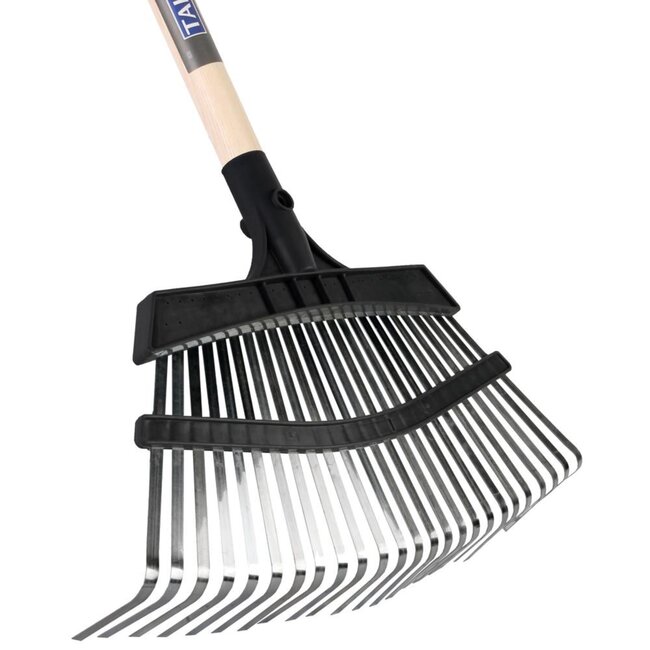 Talen Tools Gazonhark - 25 Tanden - Kunststof en Metaal - 150 cm Steel
