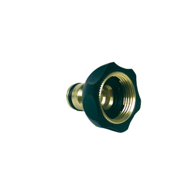 Talen Tools Messing Kraannippel met Rubber – 3/4 Inch – Lekvrij en Duurzaam