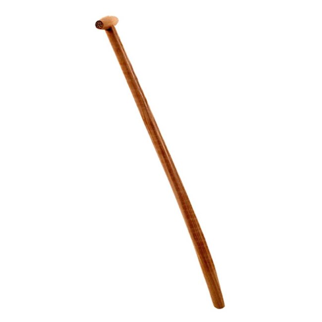 Talen Tools Schopsteel - 100 cm - Gebogen - Gewaxt Essenhout - T-greep
