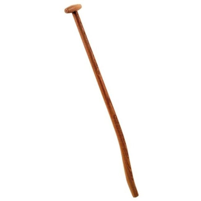 Talen Tools Schopsteel - 100 cm - Dubbel Gebogen - Gewaxt Essenhout