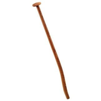 Talen Tools Schopsteel 110 cm - Ergonomisch Dubbel Gebogen - Duurzaam Gewaxt Essenhout
