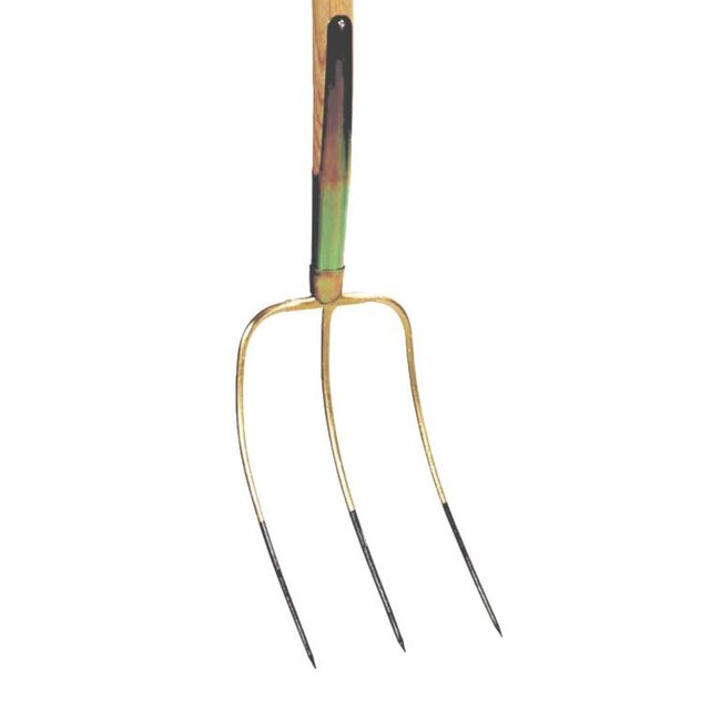 Talen Tools Robuuste 3-tands mestvork - Stiftverbinding, 130cm steel