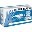 MM Eurotool Poedervrije nitril wegwerphandschoenen - Blauw - L - 100 stuks