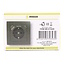 Benson Stopcontact met randaarde en USB A/C - Inbouw - Zwart