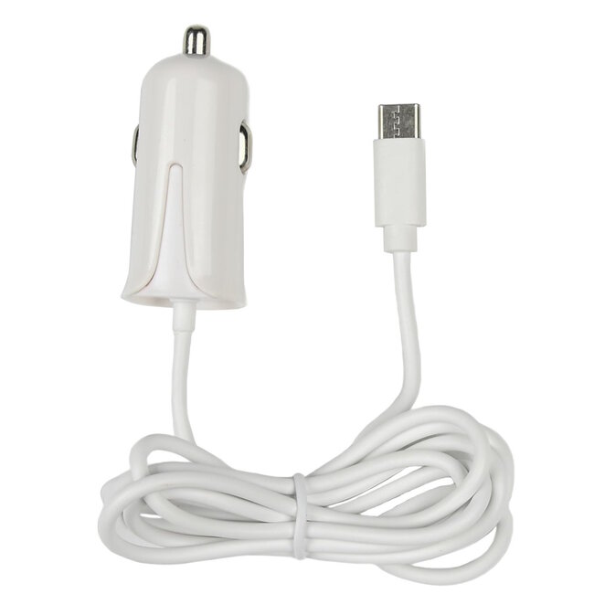 Benson Autolader - USB Type-C - 1.2 meter - 12-24V - Wit