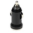 Benson Compacte autolader - USB 1A - 12-24V - Zwart - Kunststof