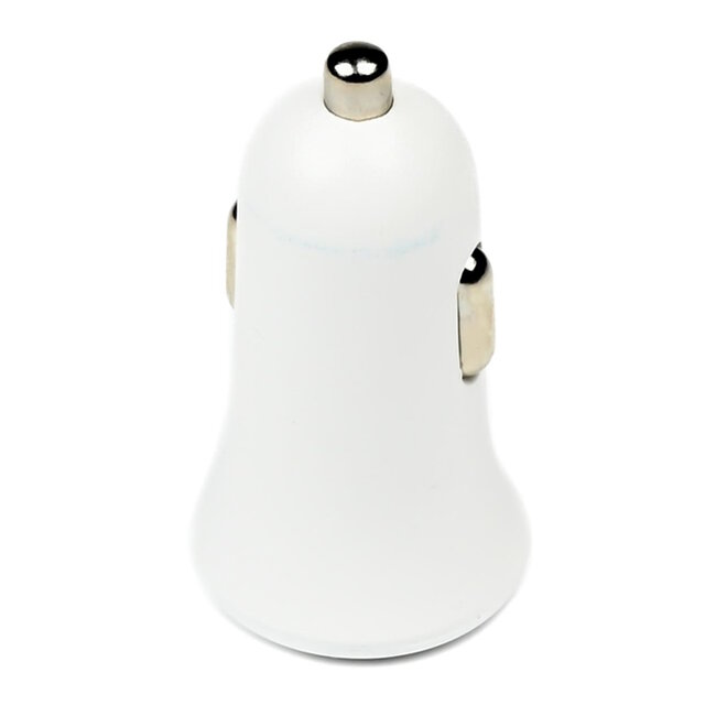 Benson Autolader - USB A en Type-C - 3A - 12-24V - Wit - Snel en Efficiënt Opladen