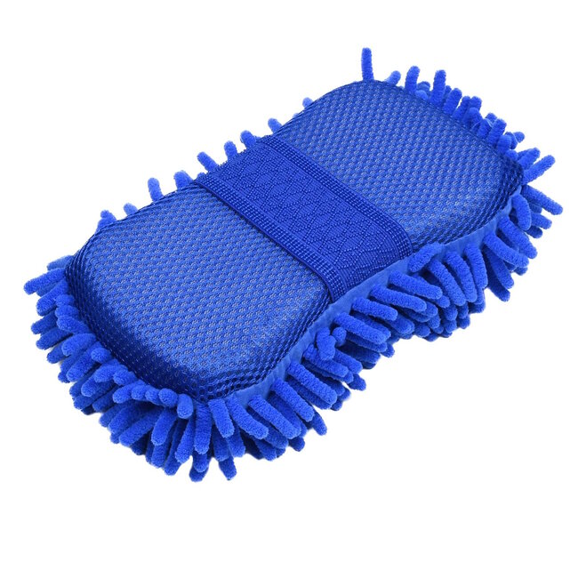 Benson Microvezel was- en insectenspons - dubbelzijdig - blauw