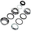 Amigo Fiets Balhoofd Set 1 inch 22.4, 30.0 en 27 mm Chroom. Draadversie - t.b.v. Fiets - Chroom Amigo Fiets Balhoofd Set 1 inch 22.4, 30.0 en 27 mm Chroom. Draadversie - t.b.v. Fiets - Chroom