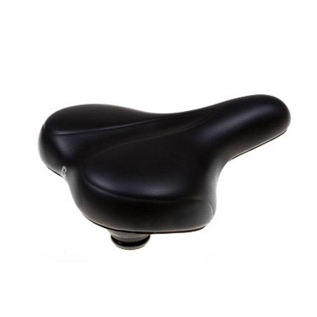 Selle Comfortabel fietszadel - e-bike - waterdicht - schokabsorberend - unisex - zwart