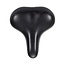 Selle Geveerd fietszadel - Unisex - Comfortabel - Zwart - 24x27 cm