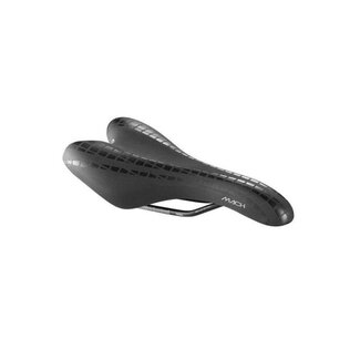 Selle Mach Fietszadel - Mat Zwart