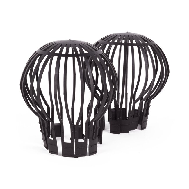 Benson Bladafvoerbeschermer - Bolvormig - Kunststof - 2 stuks - Ø12 x 15 cm