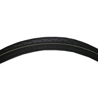 CST Buitenband 20 x 1.75 - Zwart met Witte Lijn - Retro Stijl - Lekbestendig