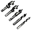 Benson Slangenboor Boorset - Precisie-gefreesd - Zelf-voedende schroefpunt - 10-25 mm - 5-delig