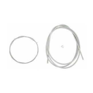 Amigo Remkabel set - 225 cm - RVS binnenkabel - Teflon buitenkabel - Zilver