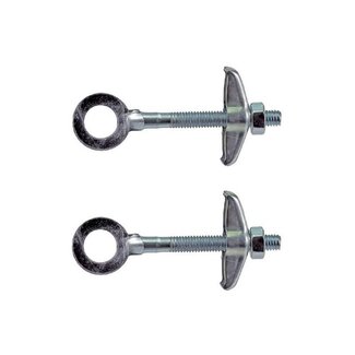 Amigo Kettingspanner fiets - 62 mm - staal - zilver - set van 2
