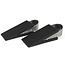 Benson Set van 2 deurstoppers - rubber met RVS - 13x5x3 cm - extra grip