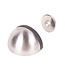 Benson Magnetische deurstopper - geborsteld RVS - Ø 45 x 26 mm - inclusief bevestiging