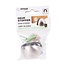 Benson Magnetische deurstopper - geborsteld RVS - Ø 45 x 26 mm - inclusief bevestiging